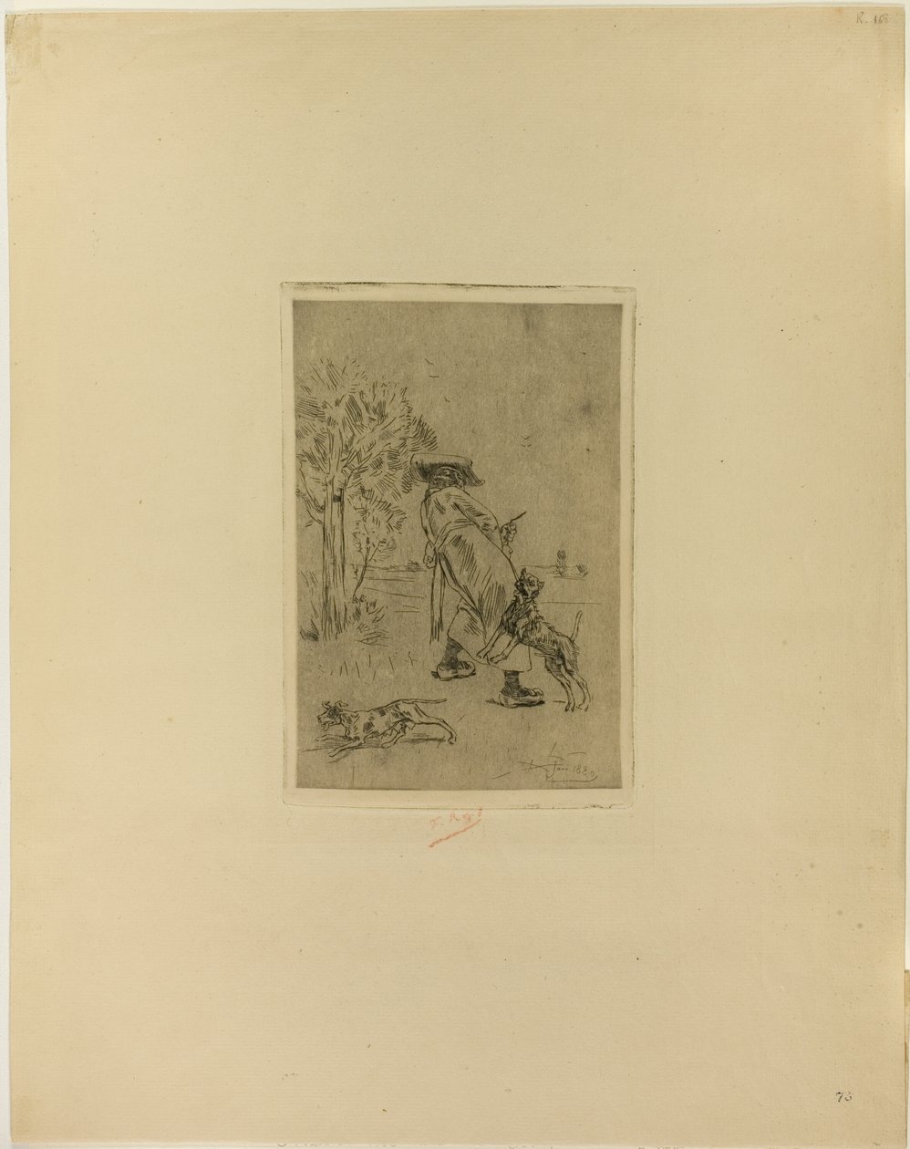 Taking Tea by Félicien Rops