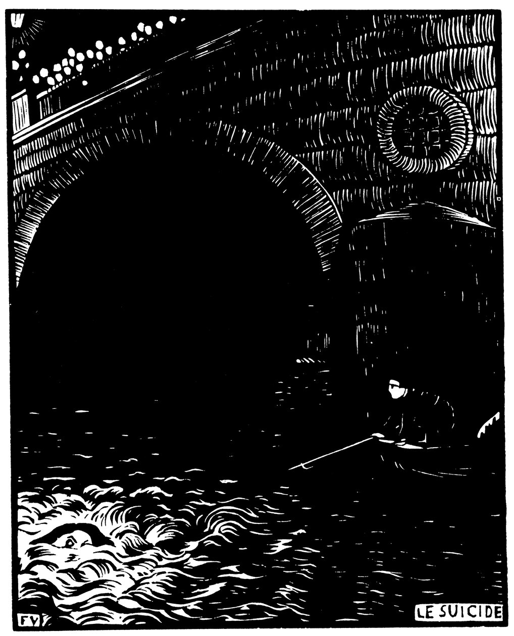 The Suicide by Félix Valloton