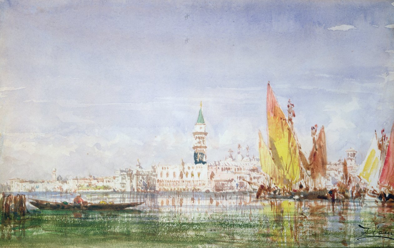 Venice by Félix Ziem