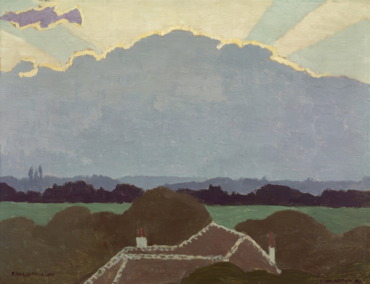The Great Cloud by Félix Vallotton