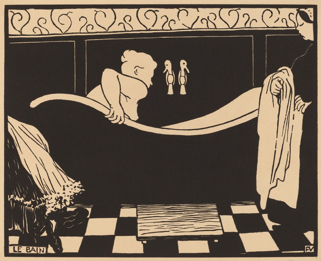 The Bath by Félix Vallotton