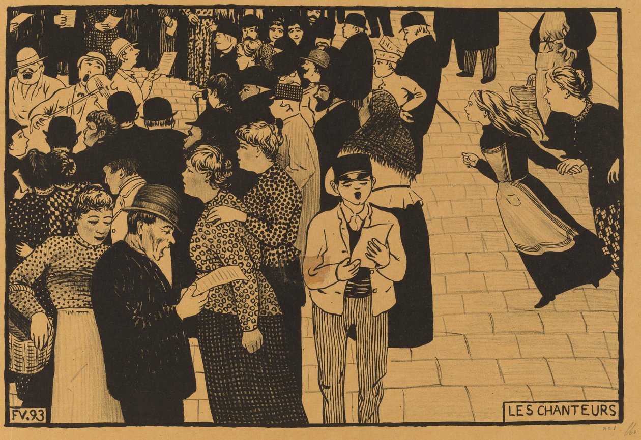 The Singers by Félix Vallotton