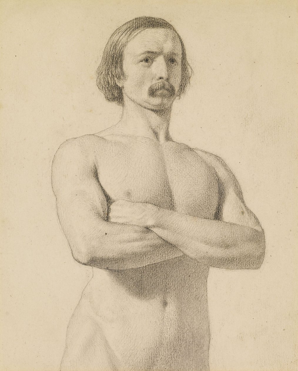 Male Nude by Ford Madox Brown