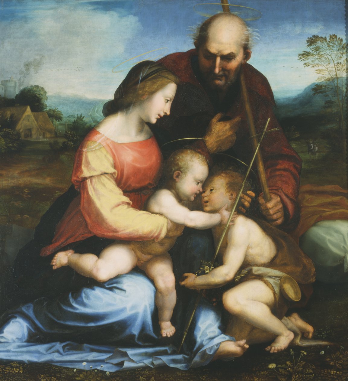 Holy Family and Saint John by Fra 1472 1517 Bartolommeo