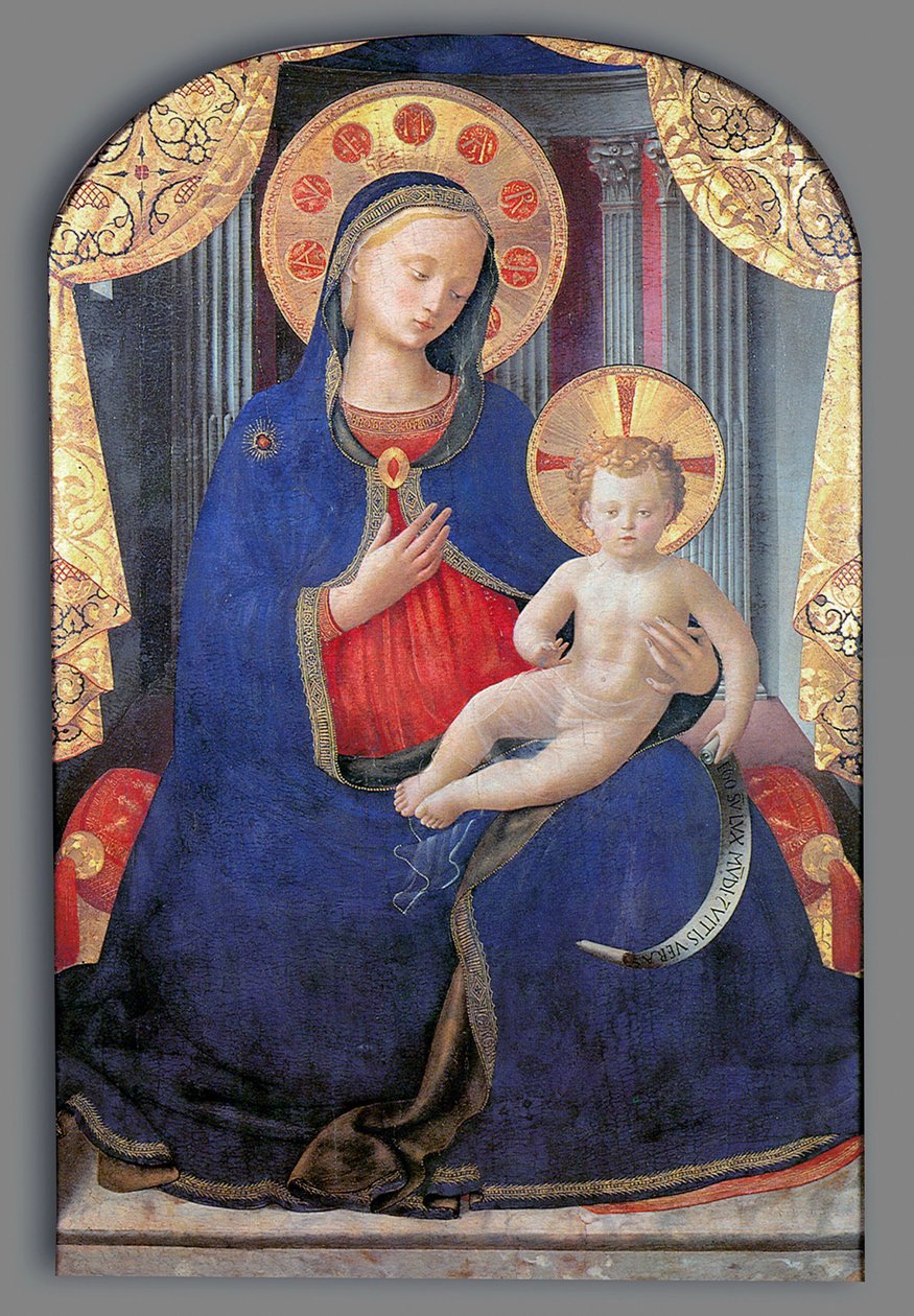 Madonna of Humility by Fra Angelico