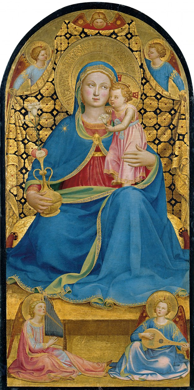Virgin of Humility by Fra Angelico