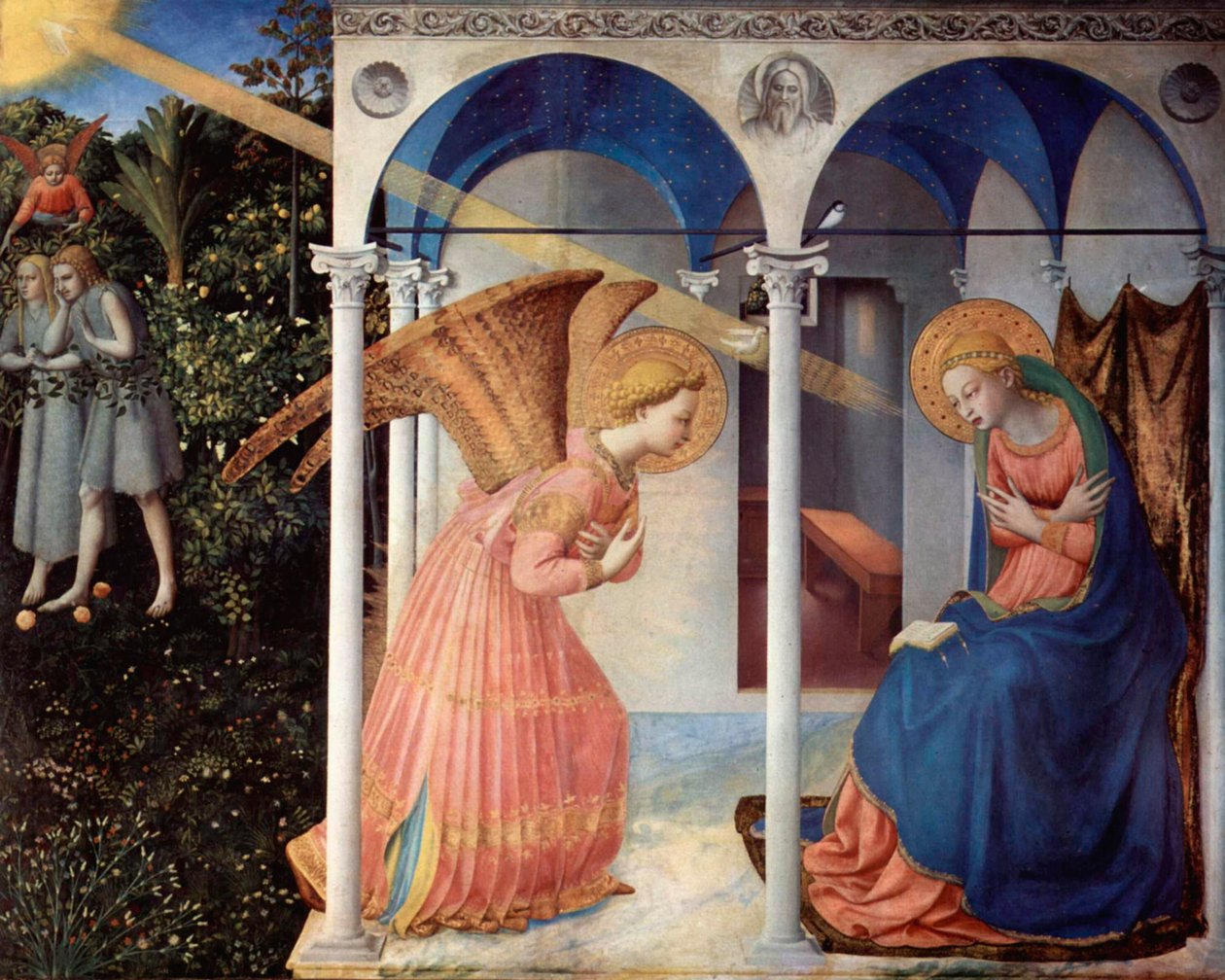 The Annunciation, 1430-1432 by Fra Giovanni Angelico da Fiesole