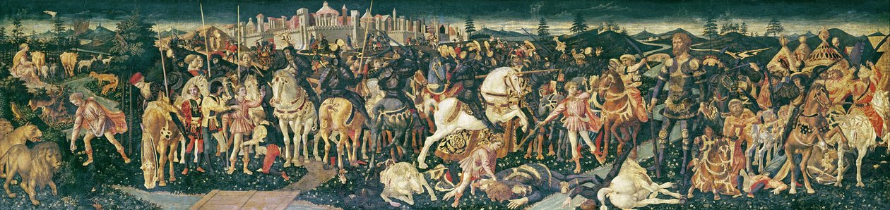 The Triumph of David and Saul, c.1445-55 by Francesco di Stefano Pesellino