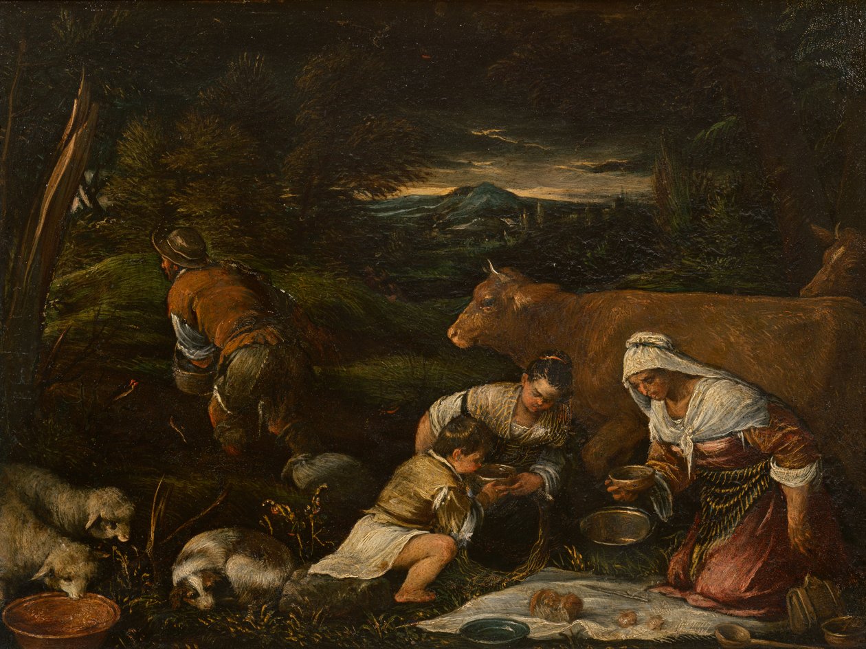 The Sower, 1575 by Francesco Bassano