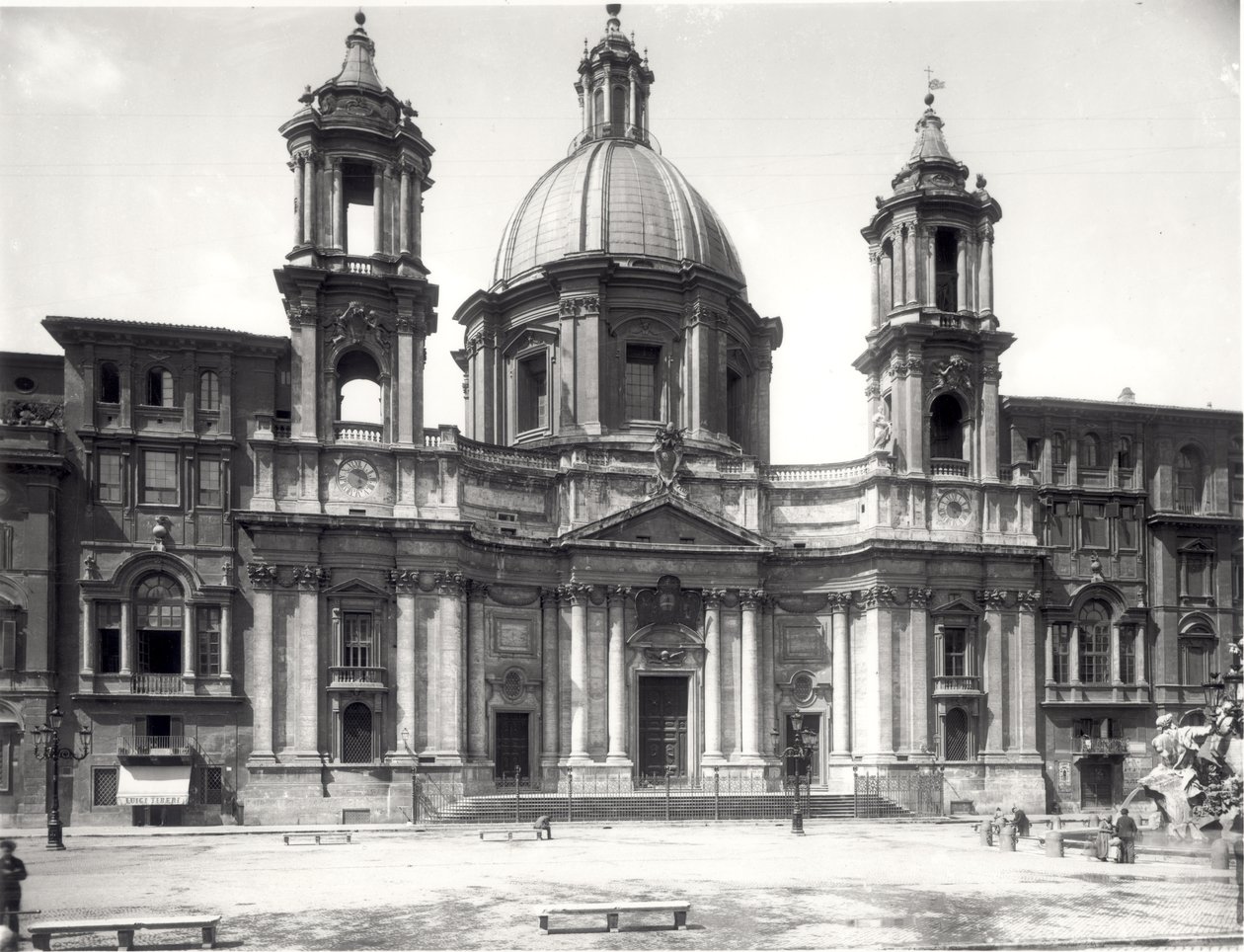 Church of Sant Agnese by Francesco Borromini