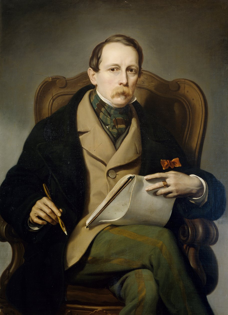 Self-Portrait by Francesco Coghetti