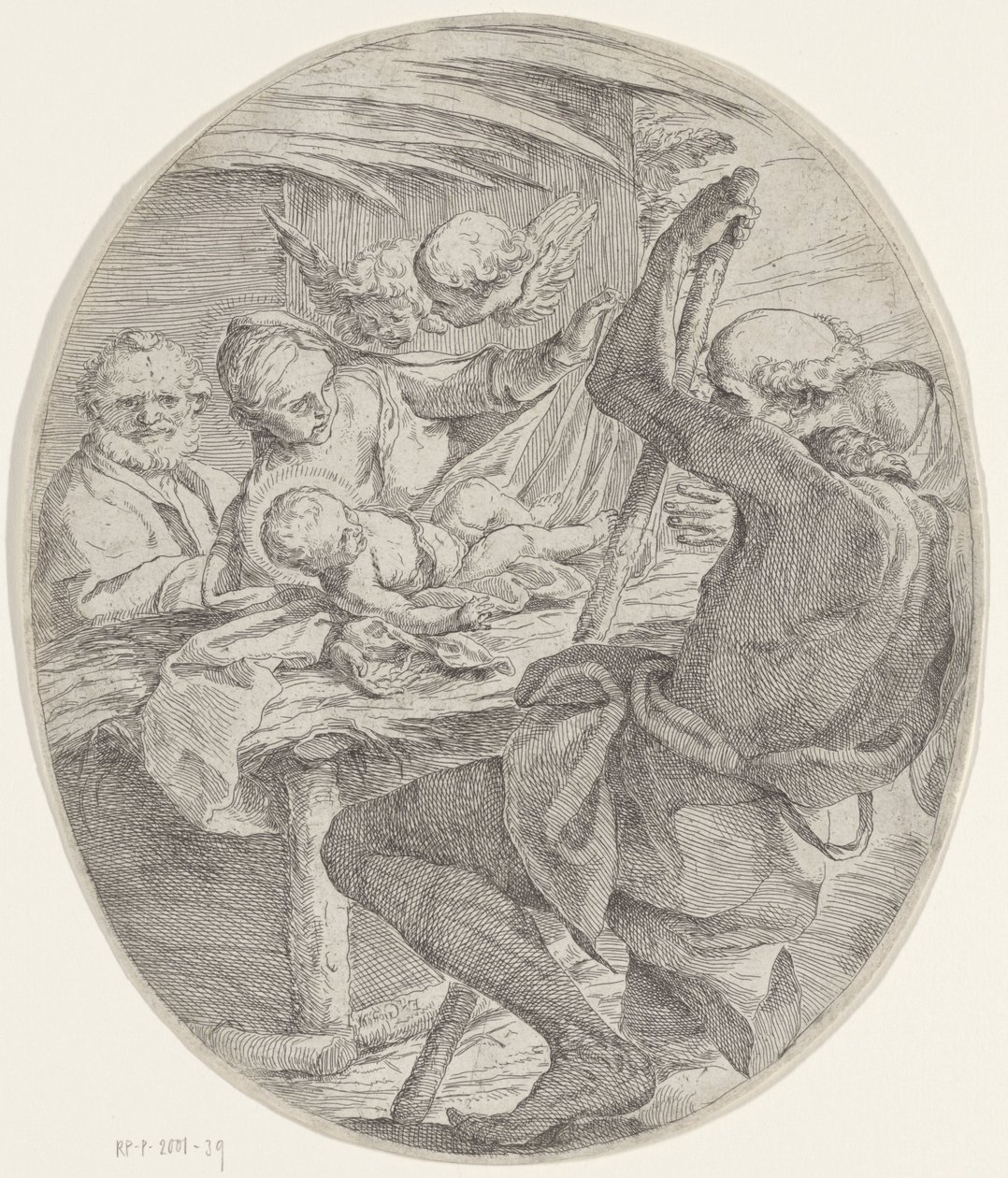 Birth of Christ by Francesco Giovane