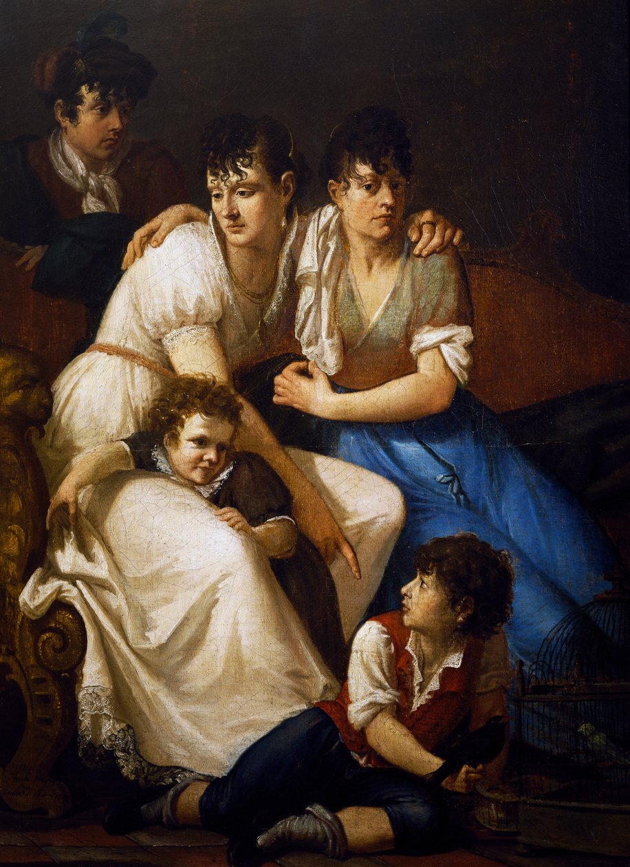 Family Portrait by Francesco Hayez