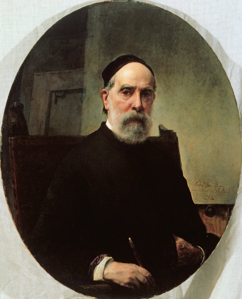 Self Portrait, 1878 by Francesco Hayez