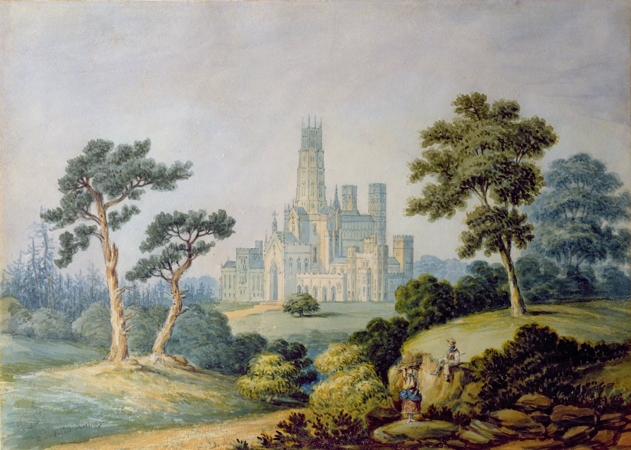 Fonthill Abbey by Francis Danby