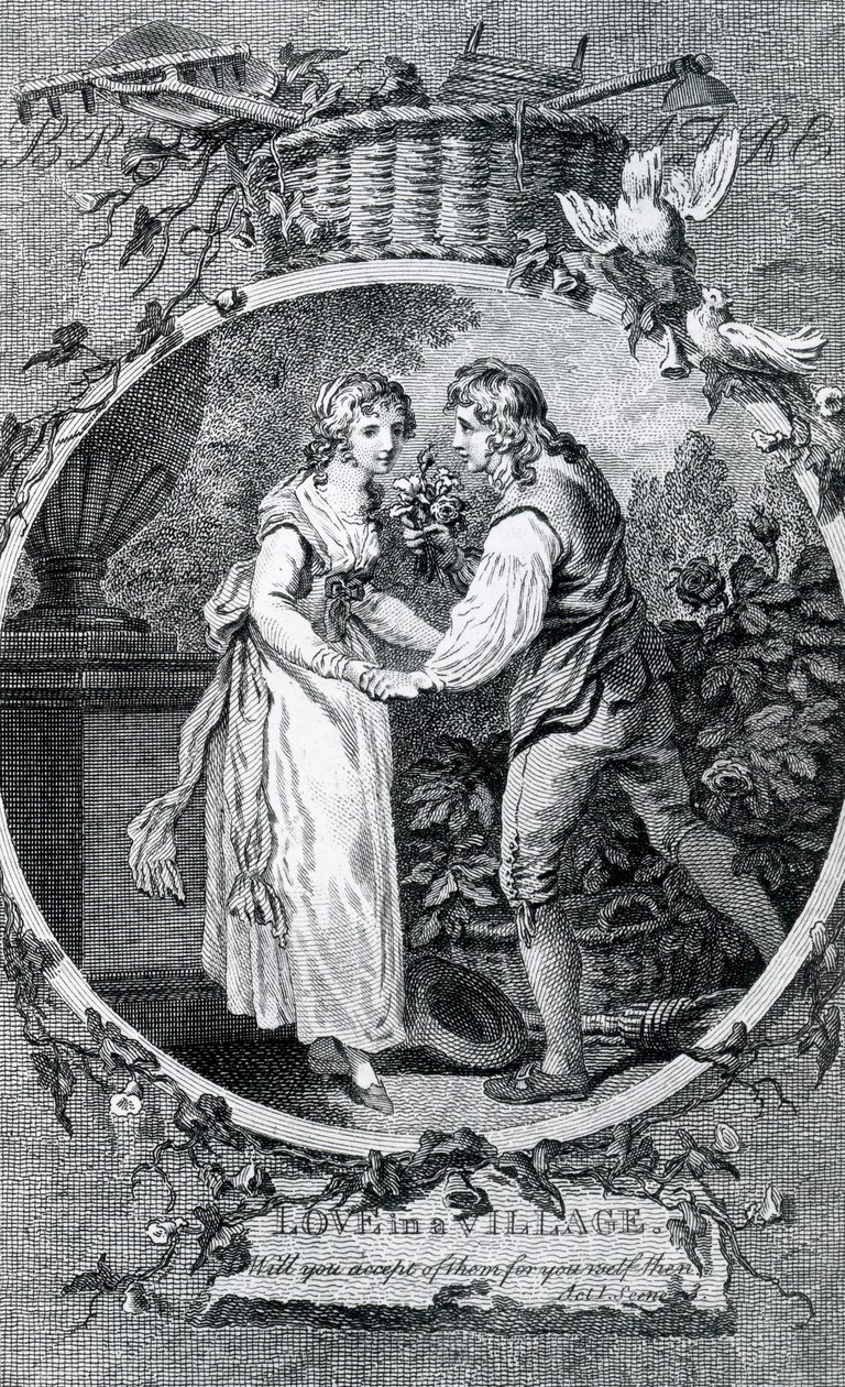 Love in a Village by Francis Wheatley