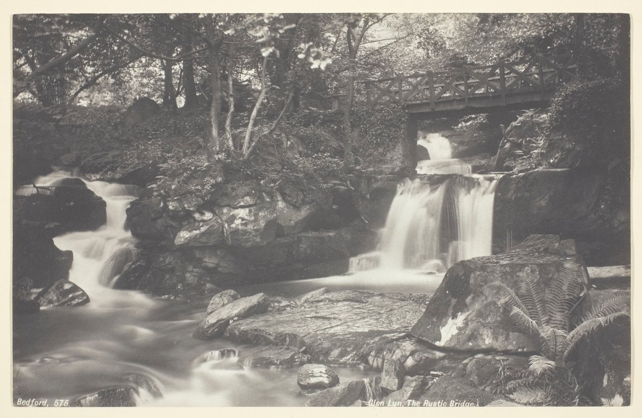 Glen Lyn, the Rustic Bridge by Francis Bedford