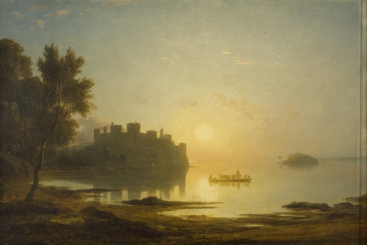 Conway Castle by Francis Danby