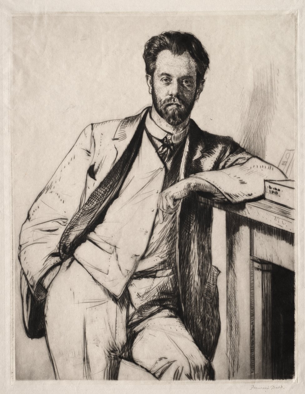 Charles Holden by Francis Dodd