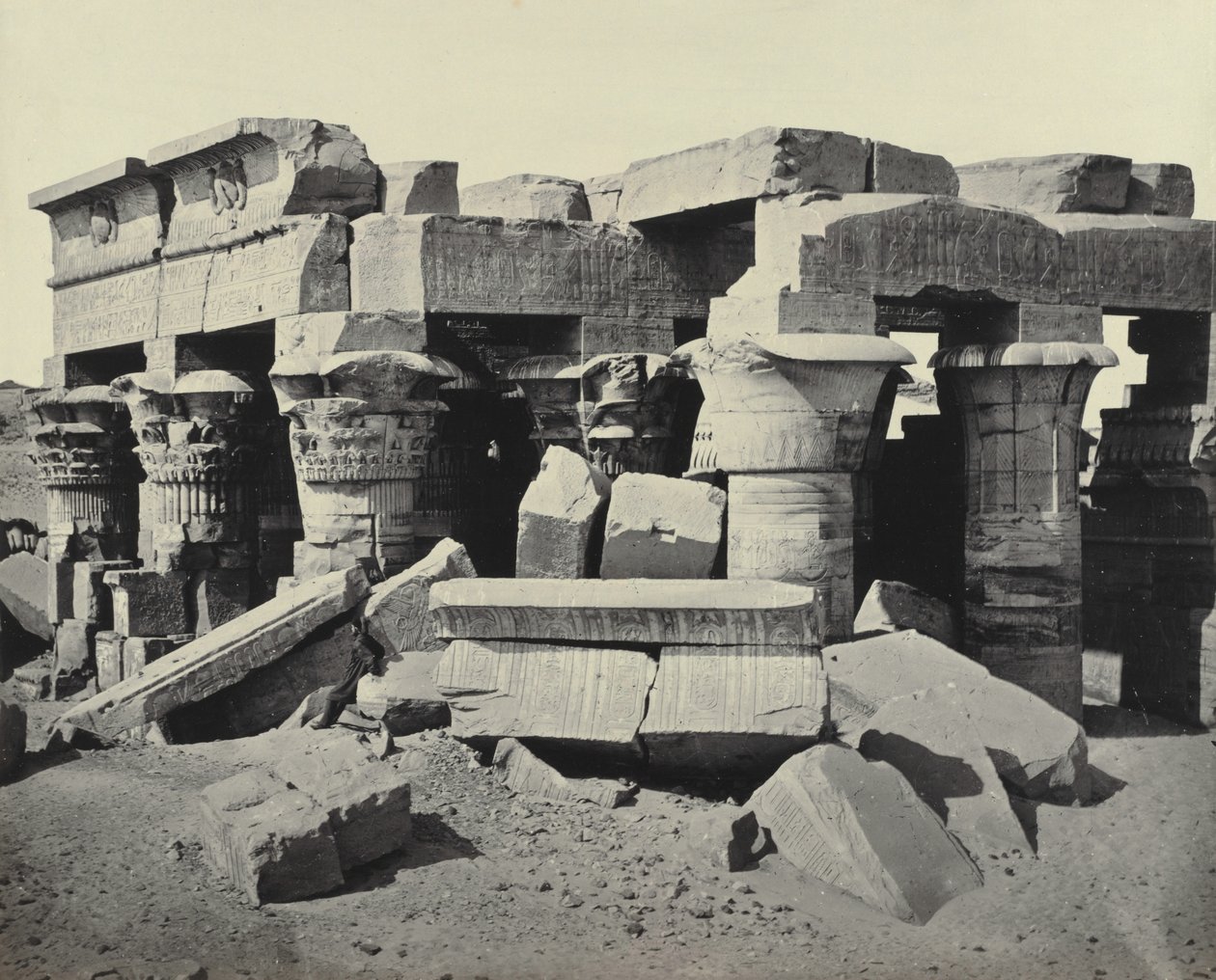 Kom Ombo by Francis Frith