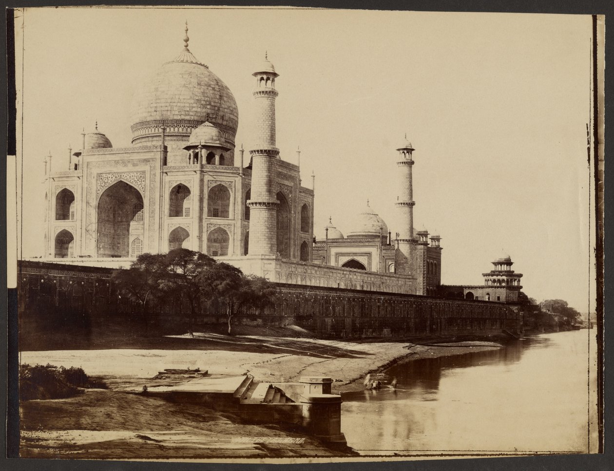 Taj Mahal by Francis Frith