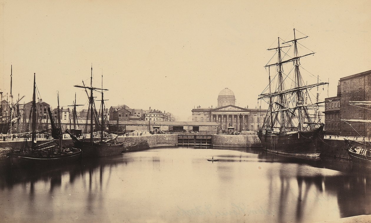 The Port of Liverpool by Francis Frith