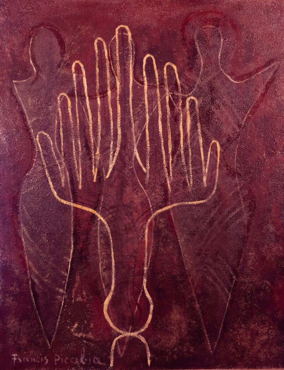 Hands and Ghosts by Francis Picabia