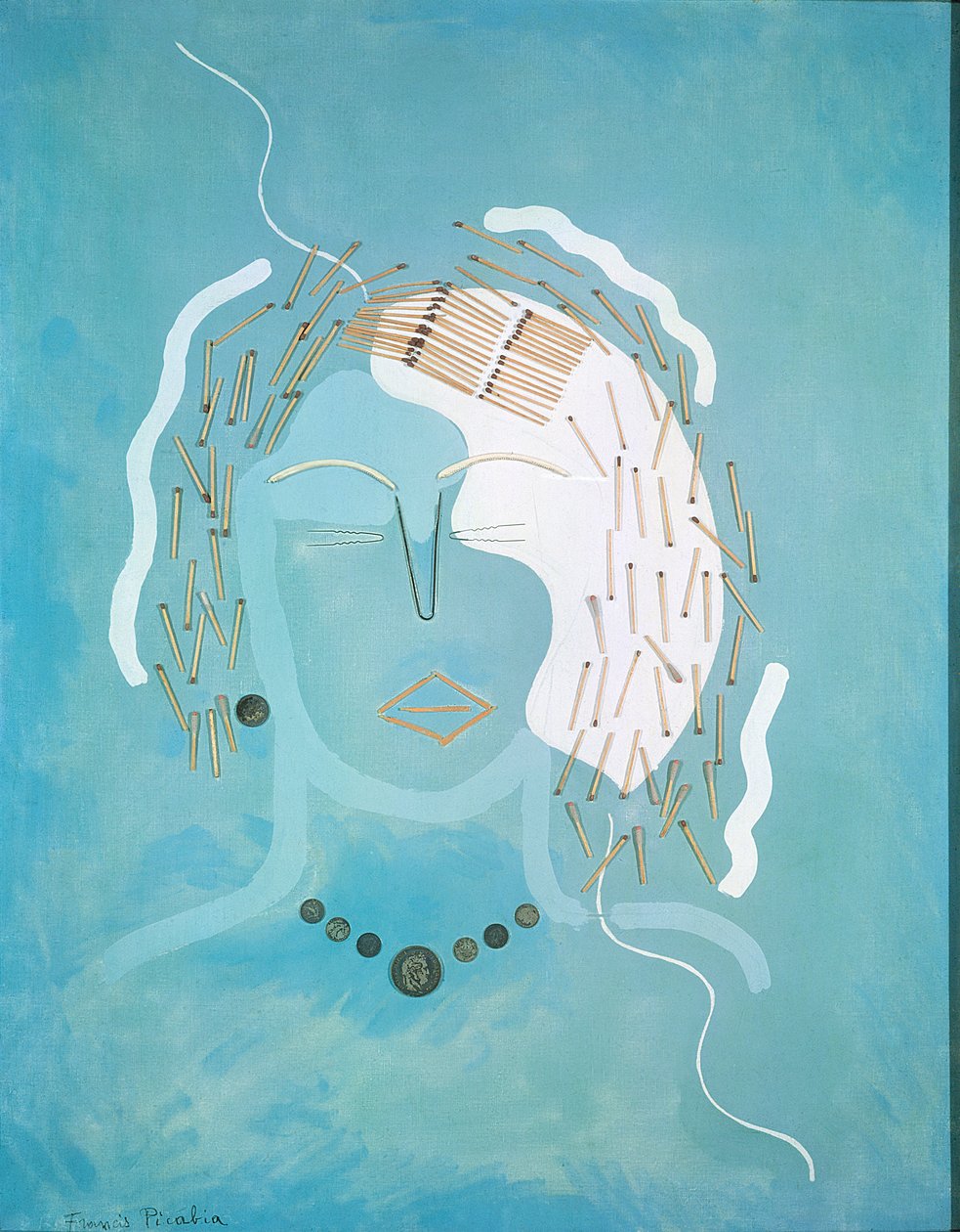 Match Woman by Francis Picabia