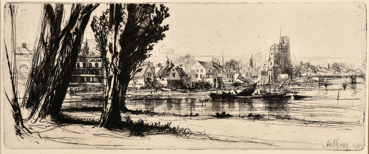 Fulham by Francis Seymour Haden