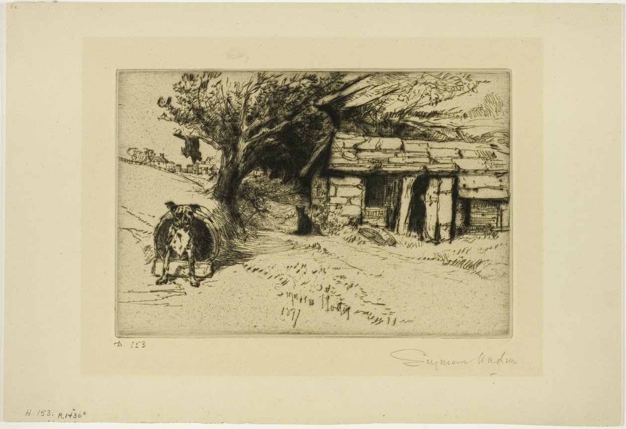 The Cabin by Francis Seymour Haden