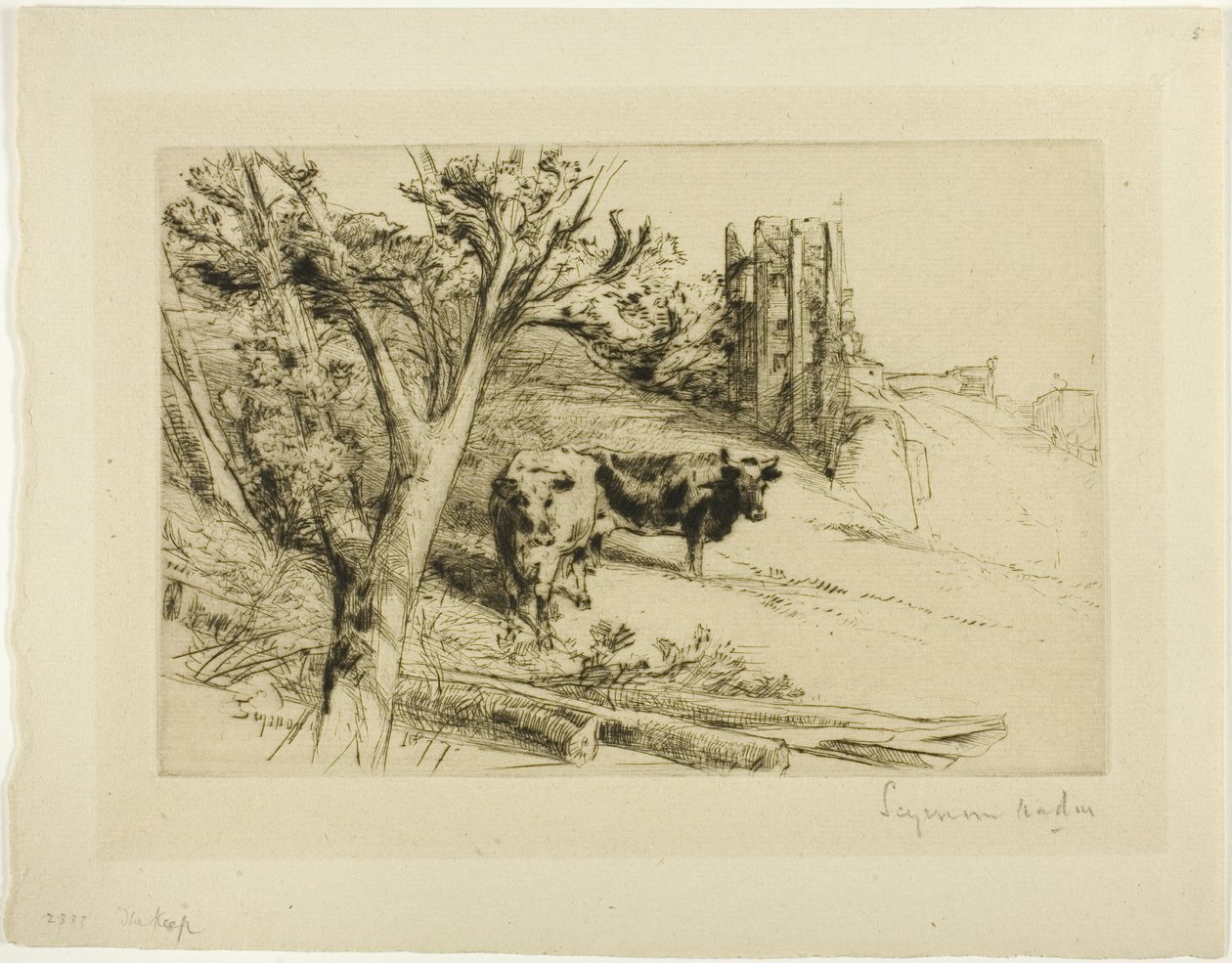 The Keep by Francis Seymour Haden