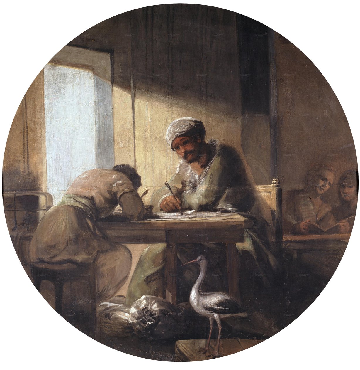 El Comercio by Francisco de Goya