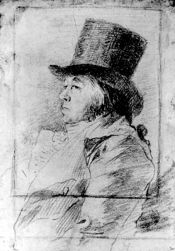 Self-portrait by Francisco de Goya