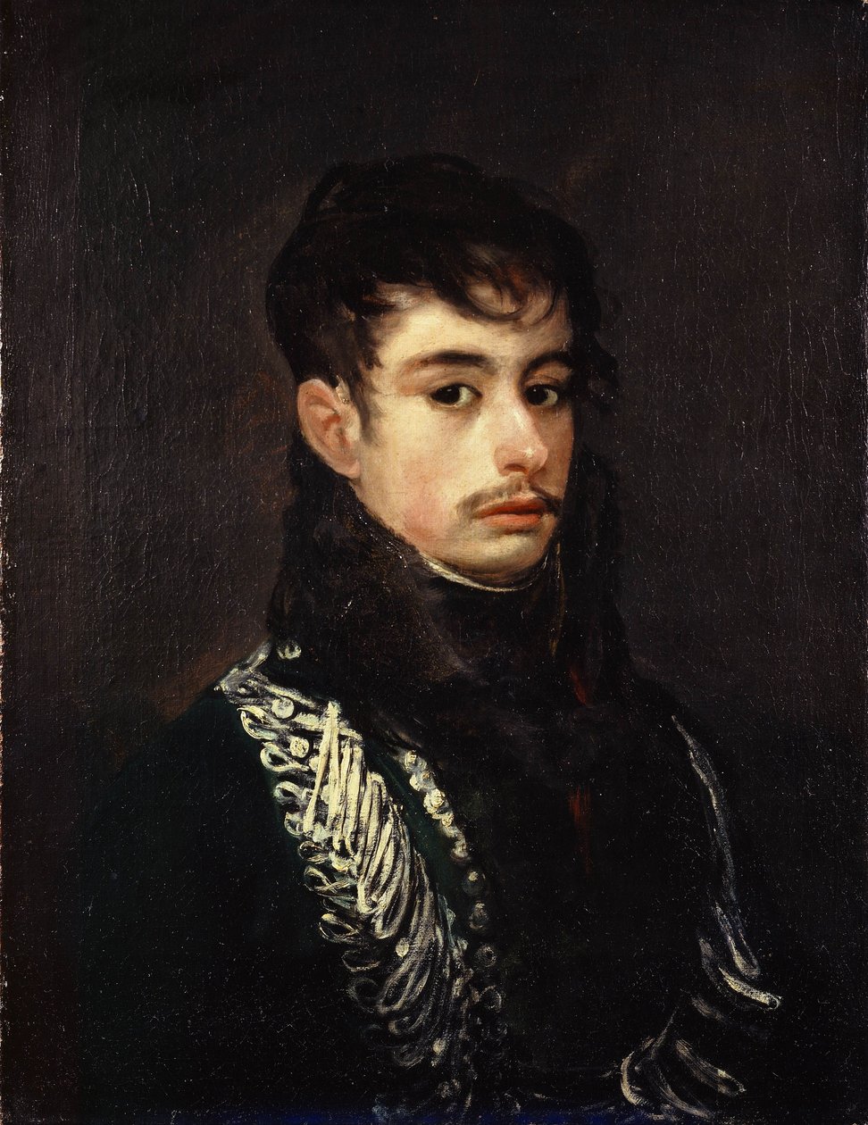 An Officer by Francisco de Goya