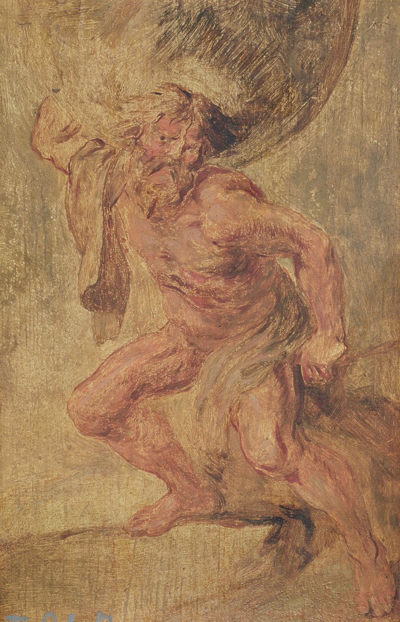 Atlas by Francisco de Goya