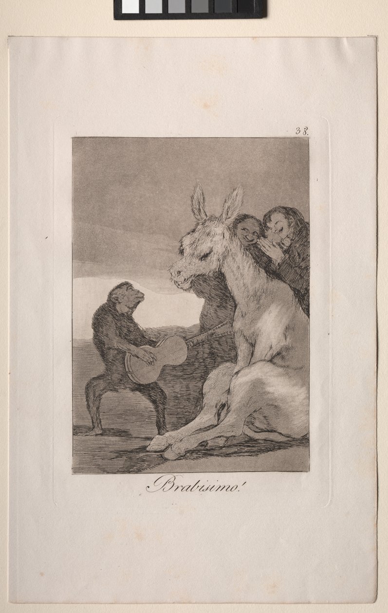 Bravo! by Francisco de Goya