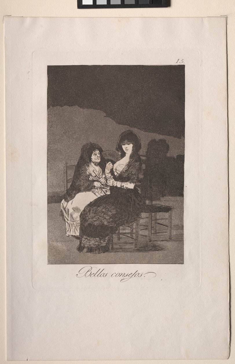 Caprichos: Pretty Teachings by Francisco de Goya