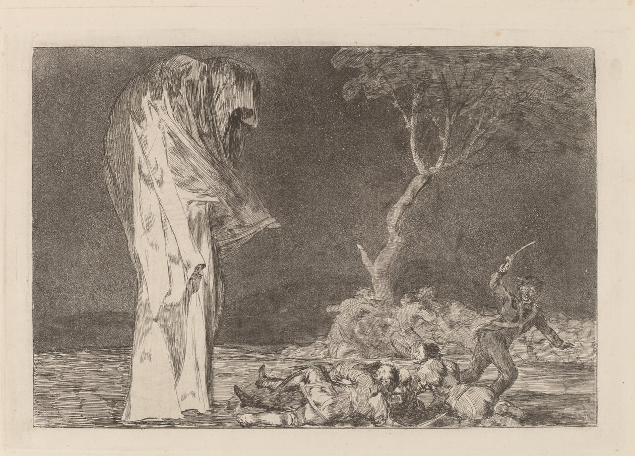 Folly of Fear by Francisco de Goya