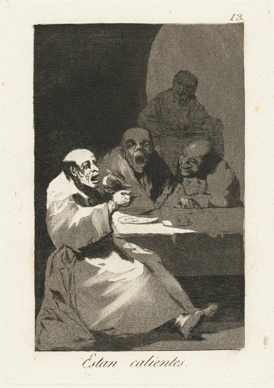 They Are Hot by Francisco de Goya