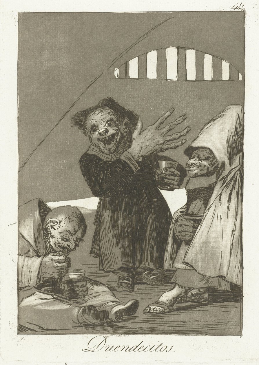 Kobolds by Francisco de Goya
