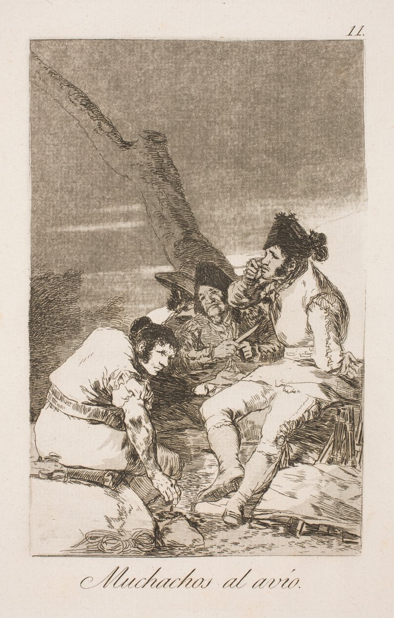 To Work, Boys by Francisco de Goya