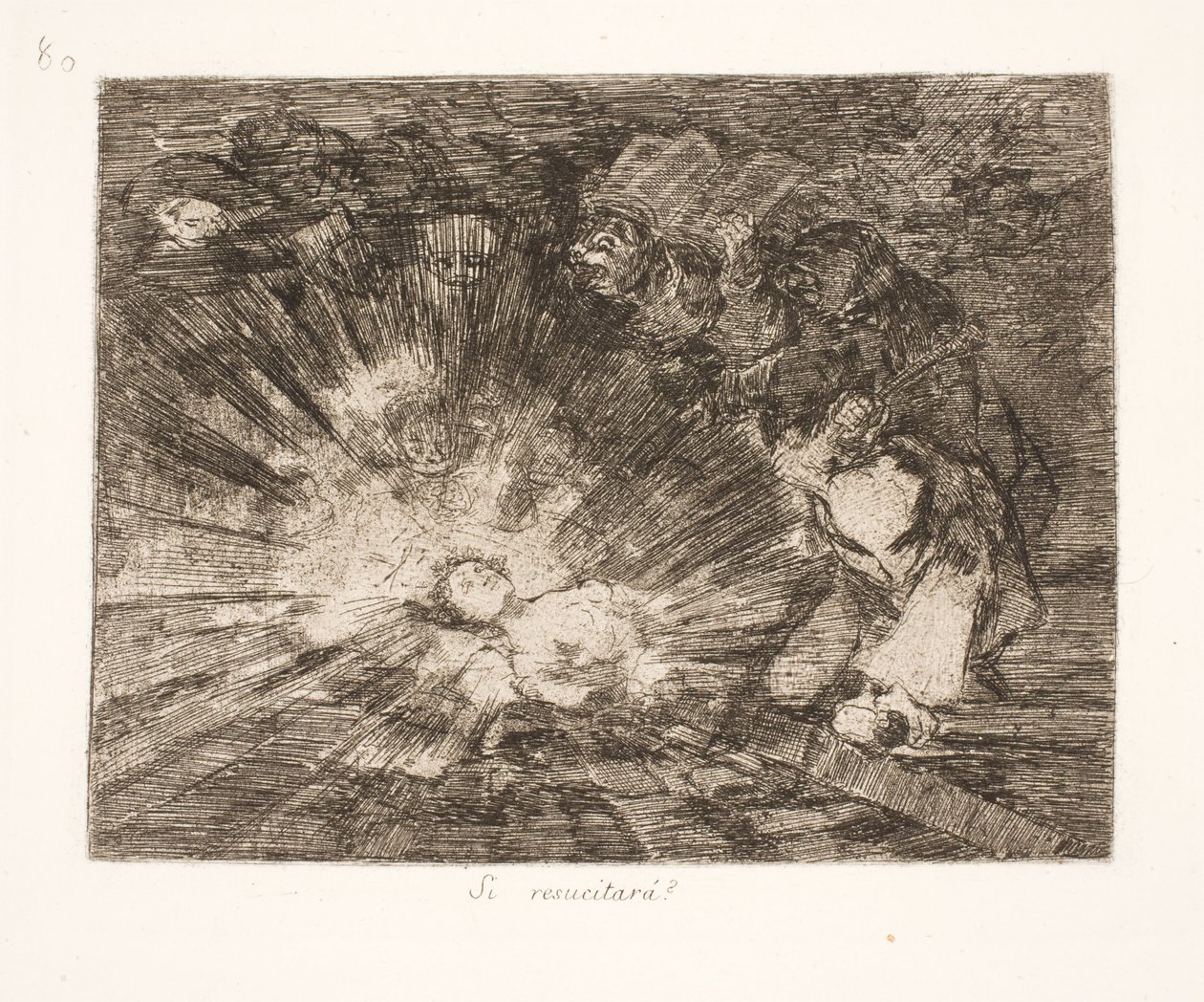 Will It Rise Again? (80) by Francisco de Goya