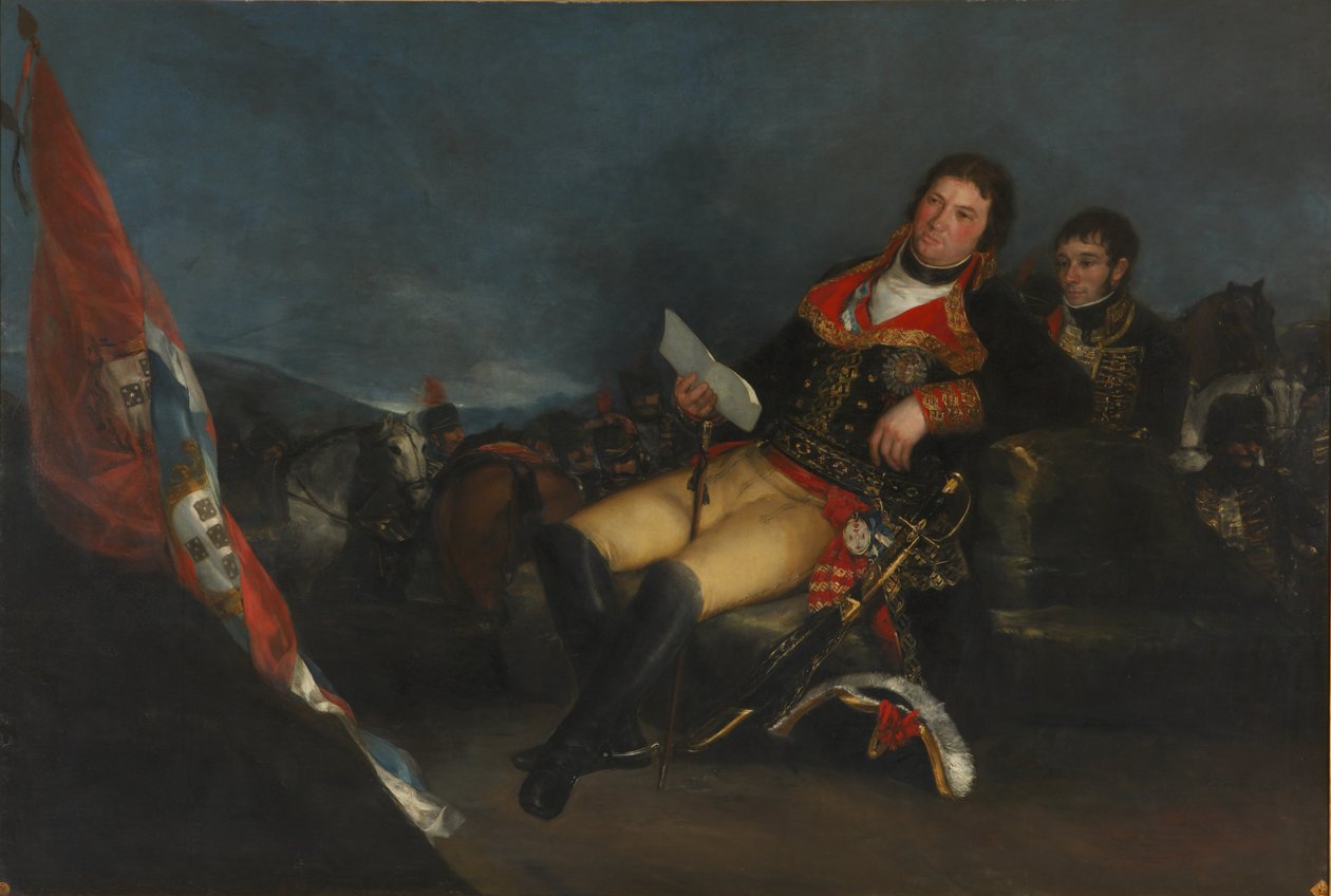 Godoy as General by Francisco de Goya
