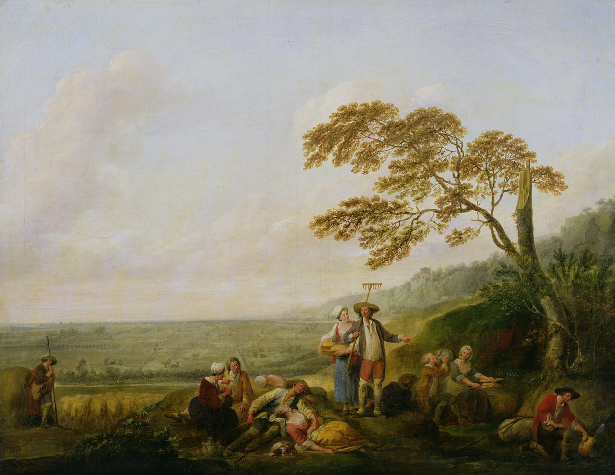 Midday, from a series on the four hours of the day, 1771 by Francois Louis Joseph Watteau