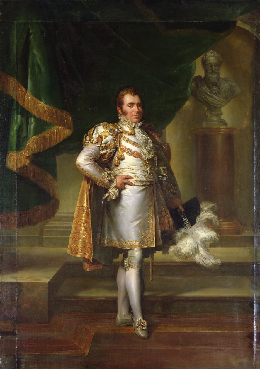 Charles-Ferdinand of France in the Costume of a French Prince, 1820 by Baron François Pascal Simon Gérard