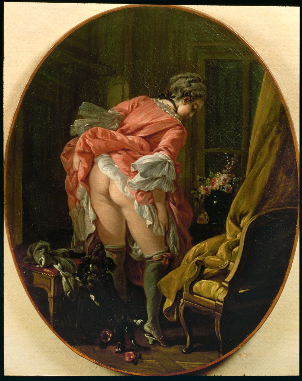 The Raised Skirt by François Boucher