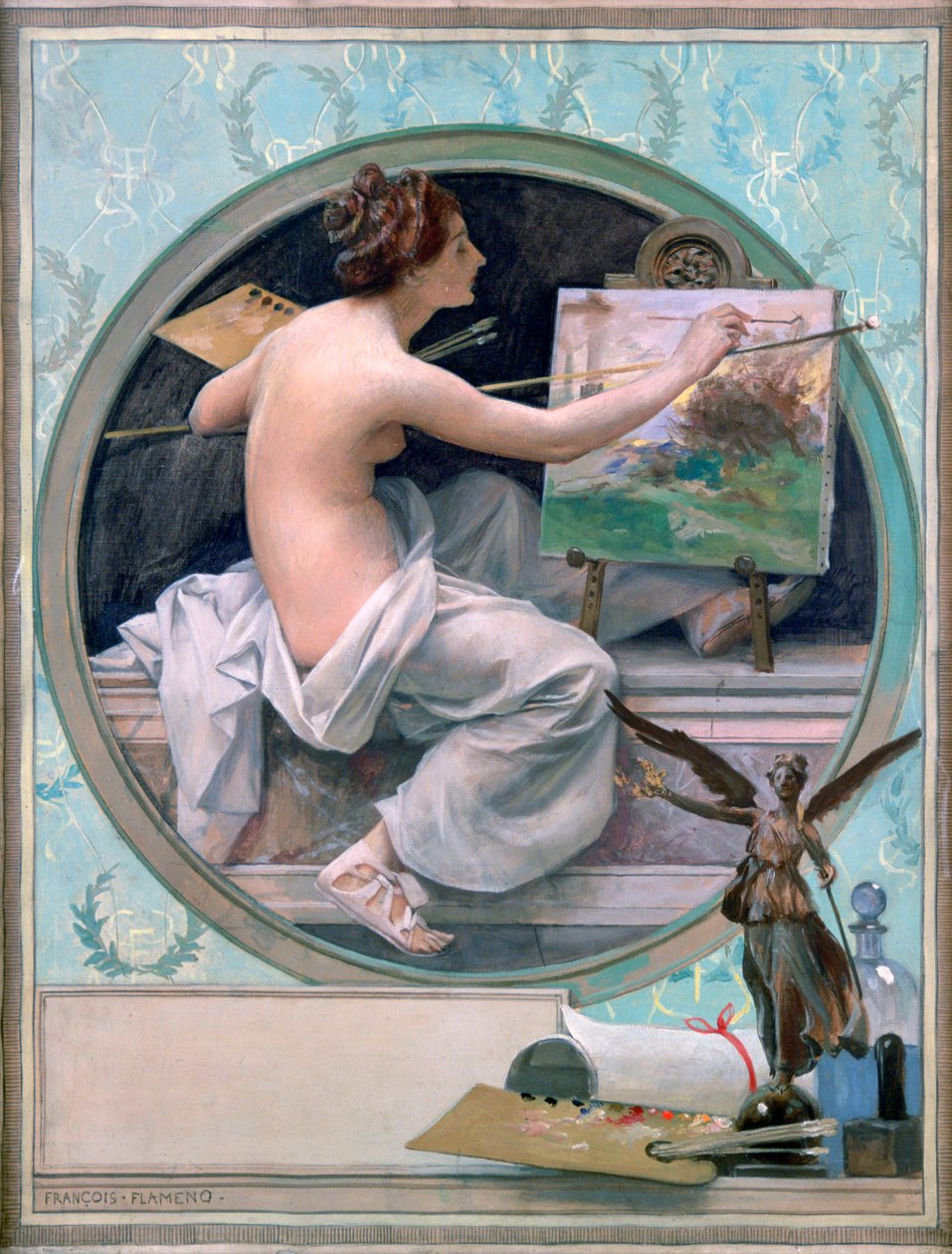 Allegory by Francois Flameng