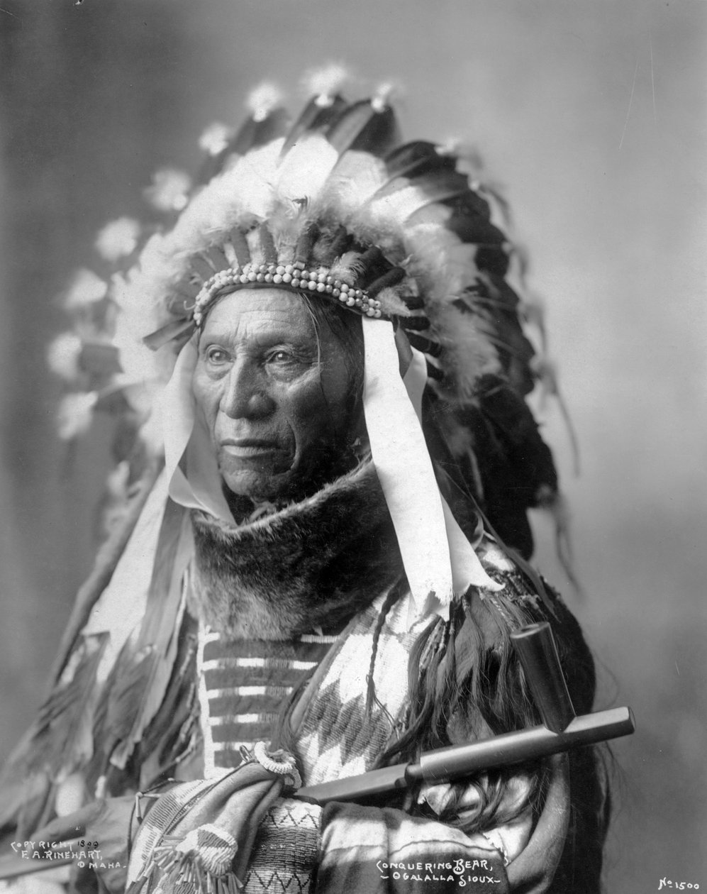 Conquering Bear, Oglala Sioux by Frank Albert Rinehart