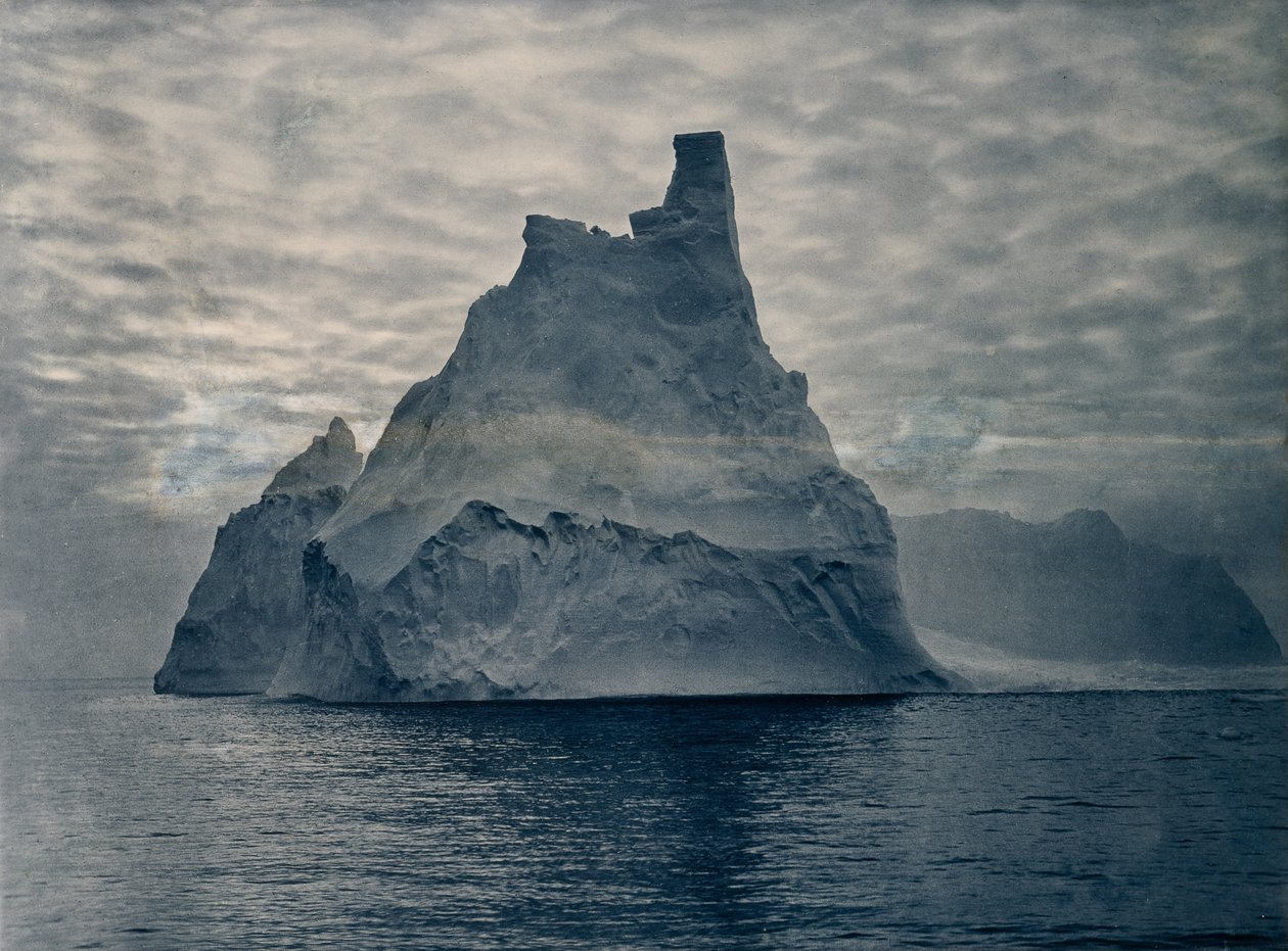 A Turreted Berg by Frank Hurley