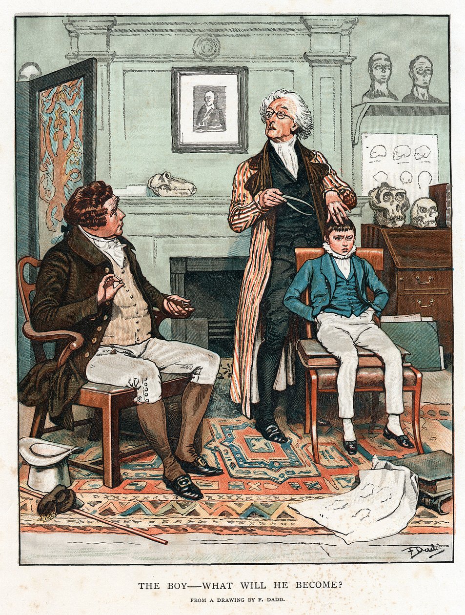 Phrenology, 1820-1886 by Frank Dadd